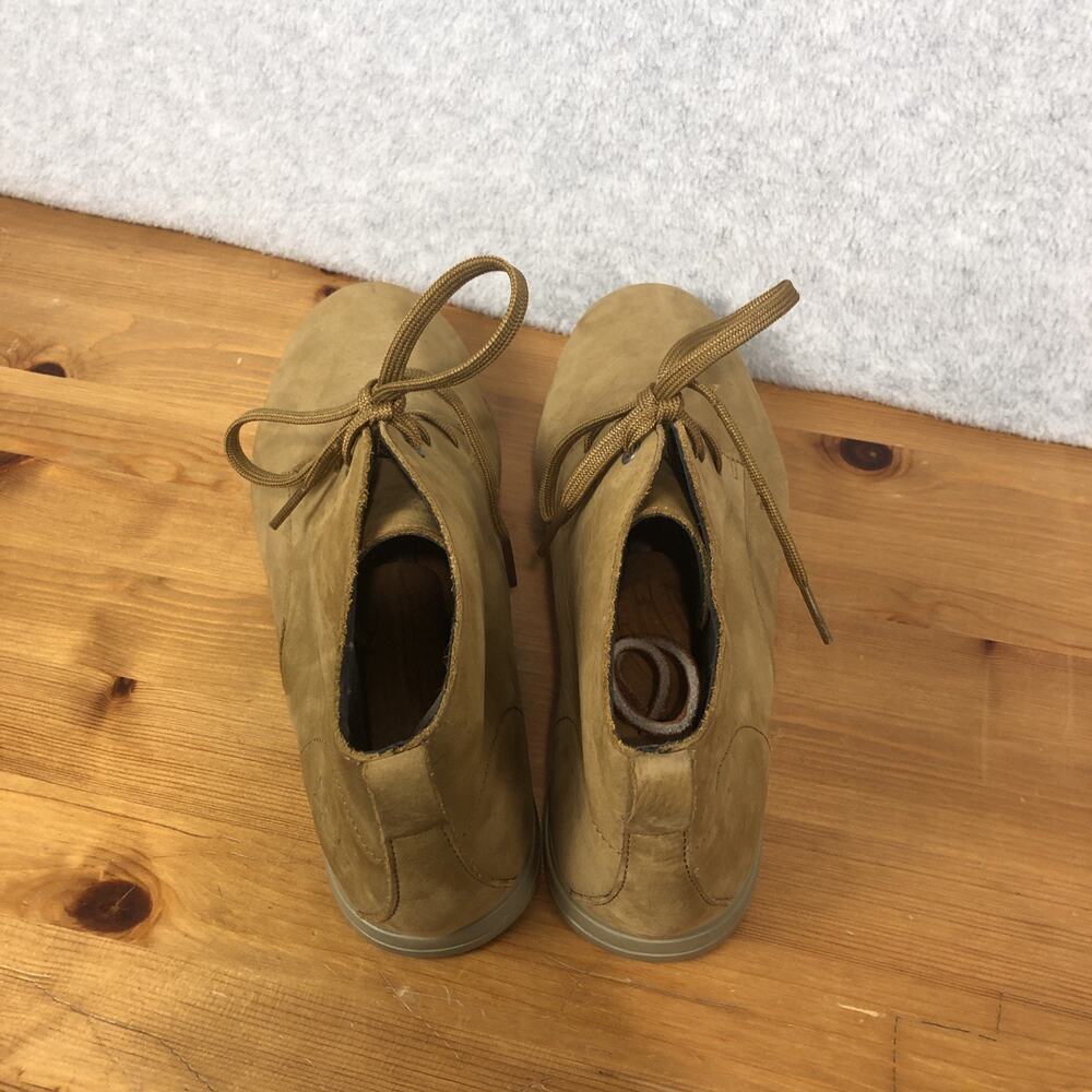 Under Armour Coast Nubuck Leather Upper Brown Mid-Top Chukka Sneaker Boot 7Y - Picture 6 of 10